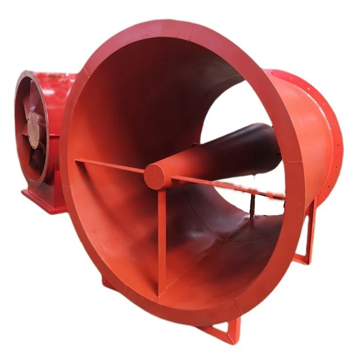 Mine auxiliary ventilation axial flow fan