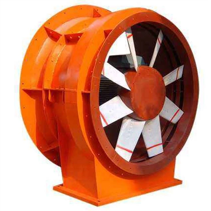 Mine auxiliary ventilation axial flow fan